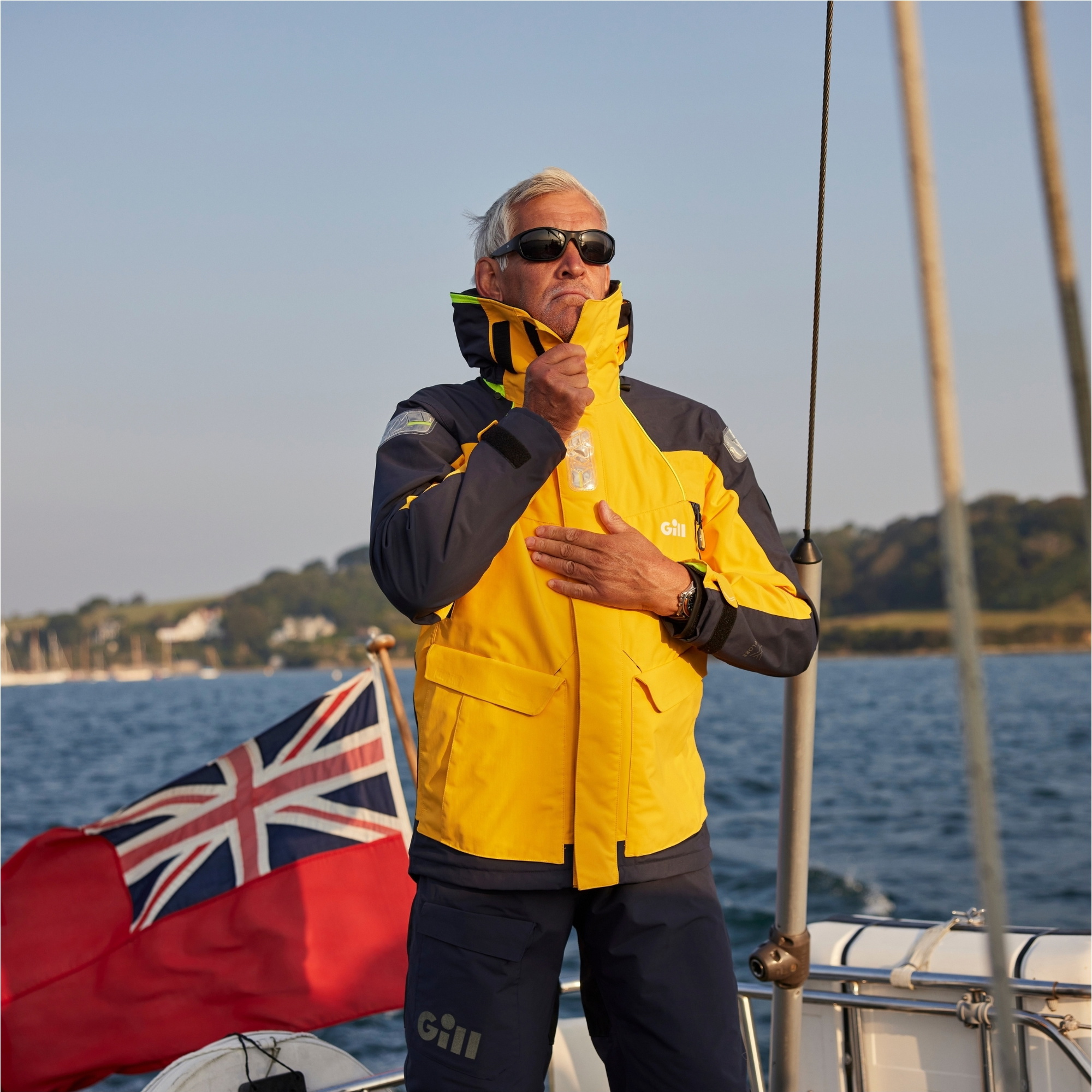 2026 Gill Herre OS2 Offshore Jacket OS26J - Goldfusion / Navy